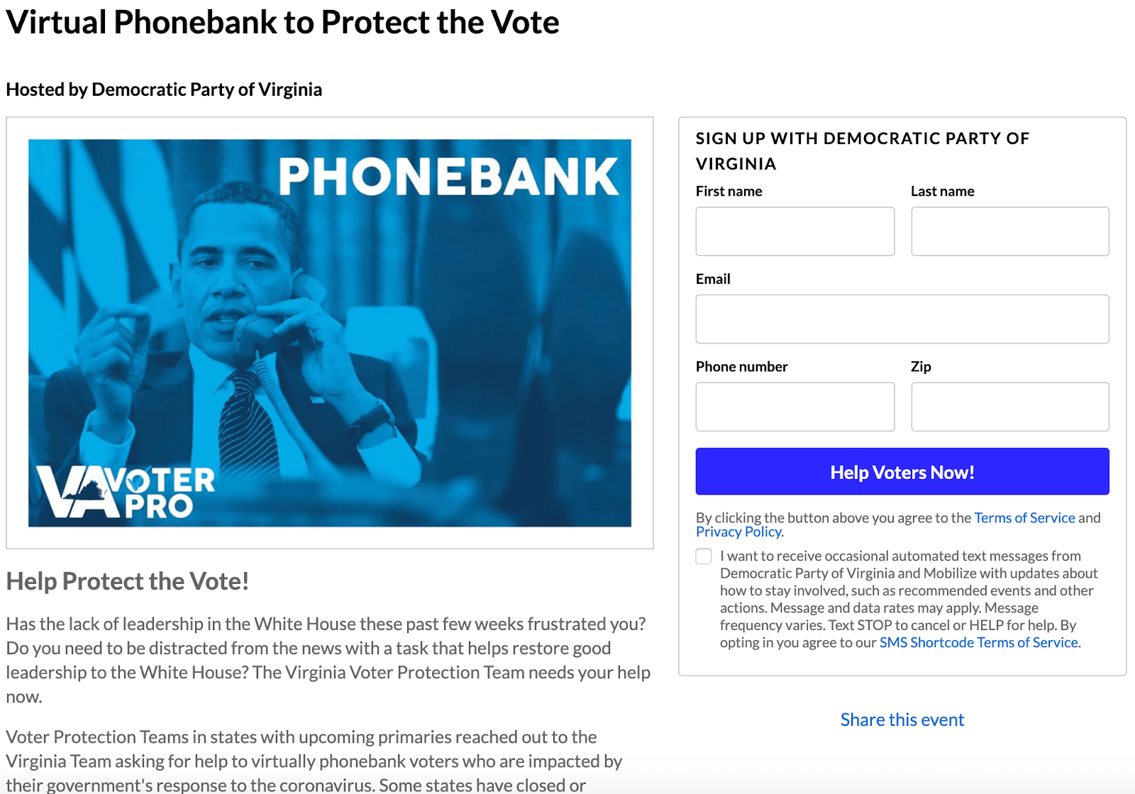 Digital phonebanks to reach voters