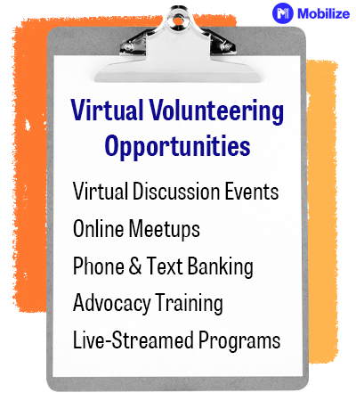 Offering virtual volunteering opportunities ensures your volunteer management strategies are effective for any type of event, virtual or in-person.